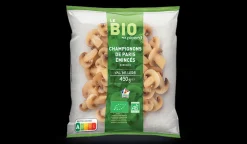 Picard Champignons de Paris émincés bio* Produits Nutri-Score A|Légumes Bio