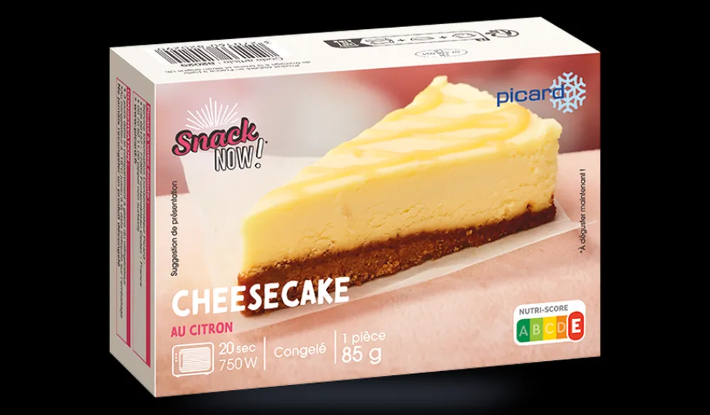 Picard Cheesecake individuel au citron* Pâtisseries Individuelles