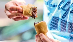 Picard Churros peruanos, churro roulé, cœur cacao* 1 Part|Desserts Du Monde