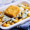 Picard Colin d'Alaska pané MSC façon fish and chips, sauce tartare* Poissons, Fruits De Mer Cuisinés