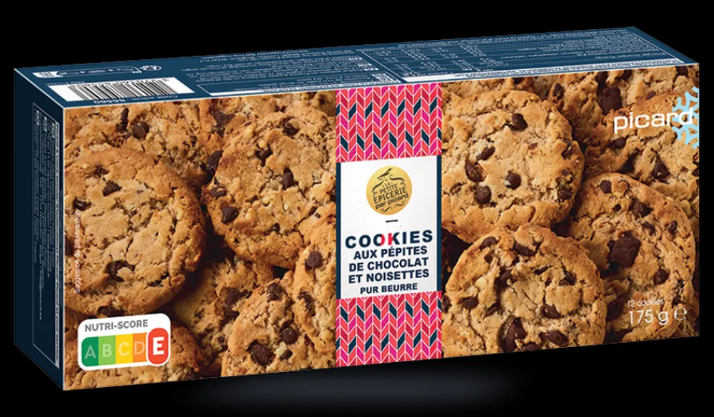 Picard Cookies aux pépites de chocolat et noisettes* Biscuits