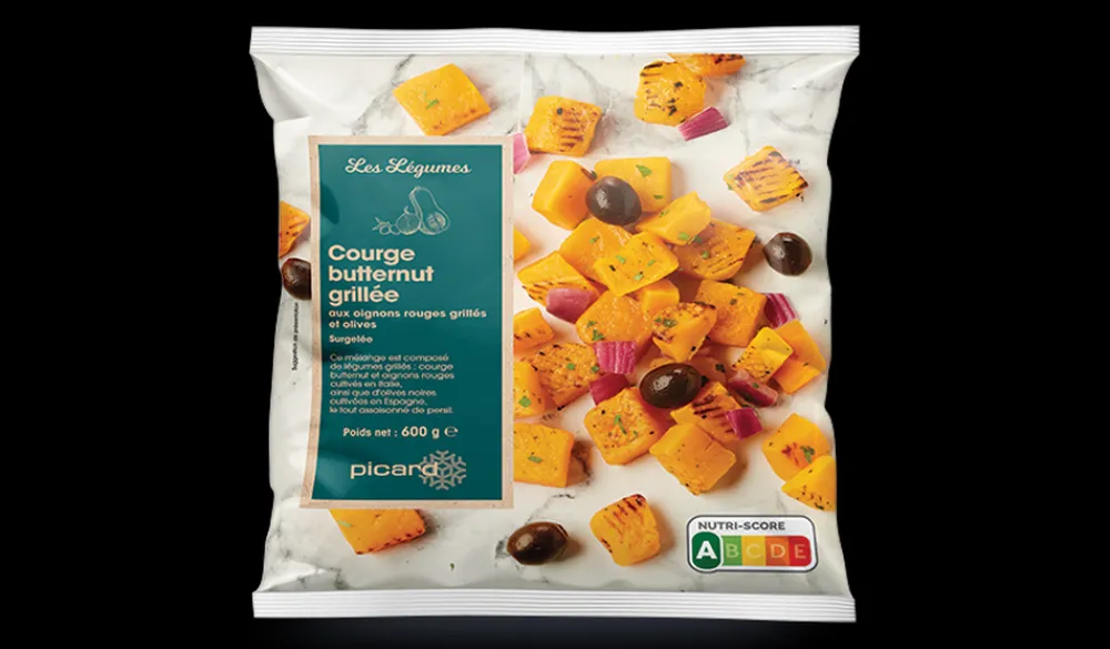 Picard Courge butternut grillée aux oignons rouges* Mélanges Cuisinés