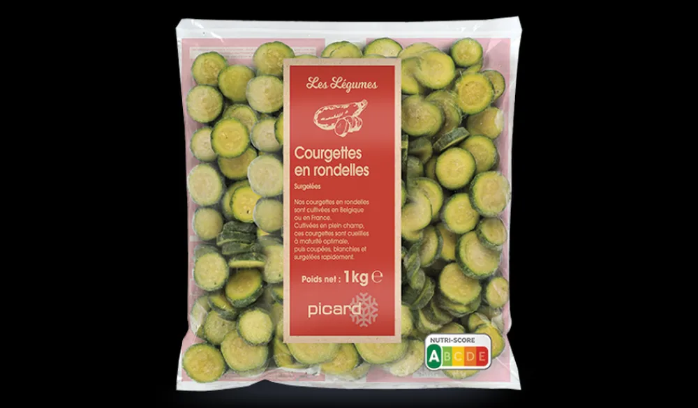 Picard Courgettes en rondelles* Légumes Du Soleil