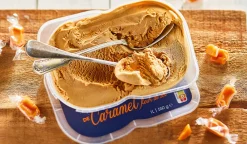 Picard Crème glacée caramel fleur de sel* Crèmes Glacées|Vanille, Caramel