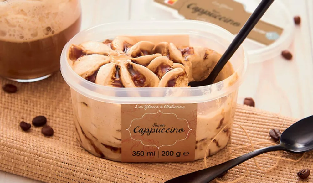 Picard Crème glacée façon cappuccino à l'italienne* Glaces À L'Italienne|Café Et Autres Parfums Gourmands