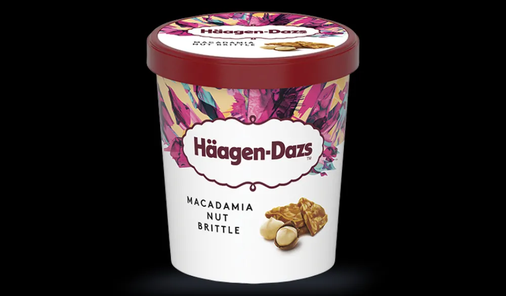 Picard Crème glacée Macadamia Nut Brittle* Café Et Autres Parfums Gourmands