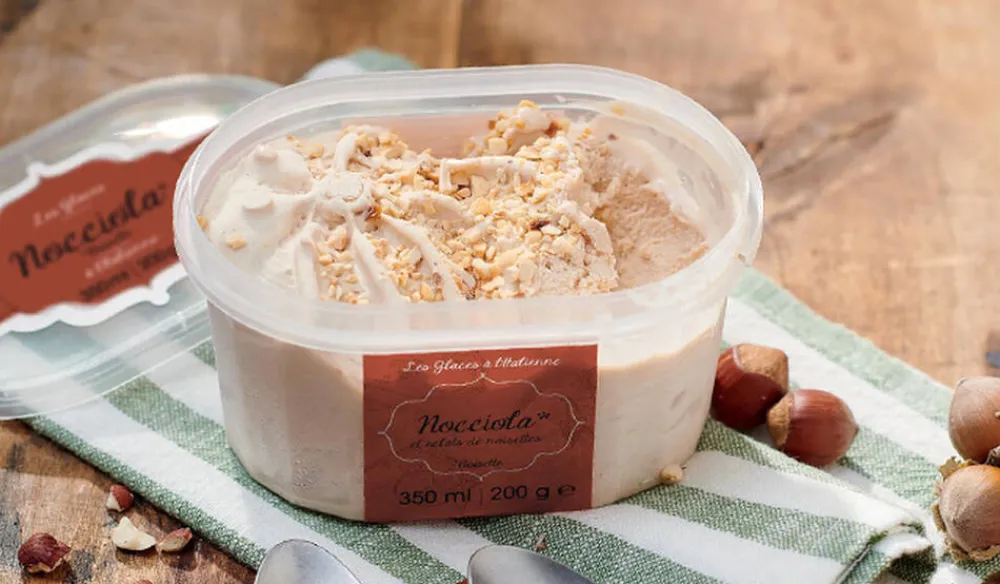 Picard Crème glacée Nocciola à l'italienne* Glaces À L'Italienne|Crèmes Glacées