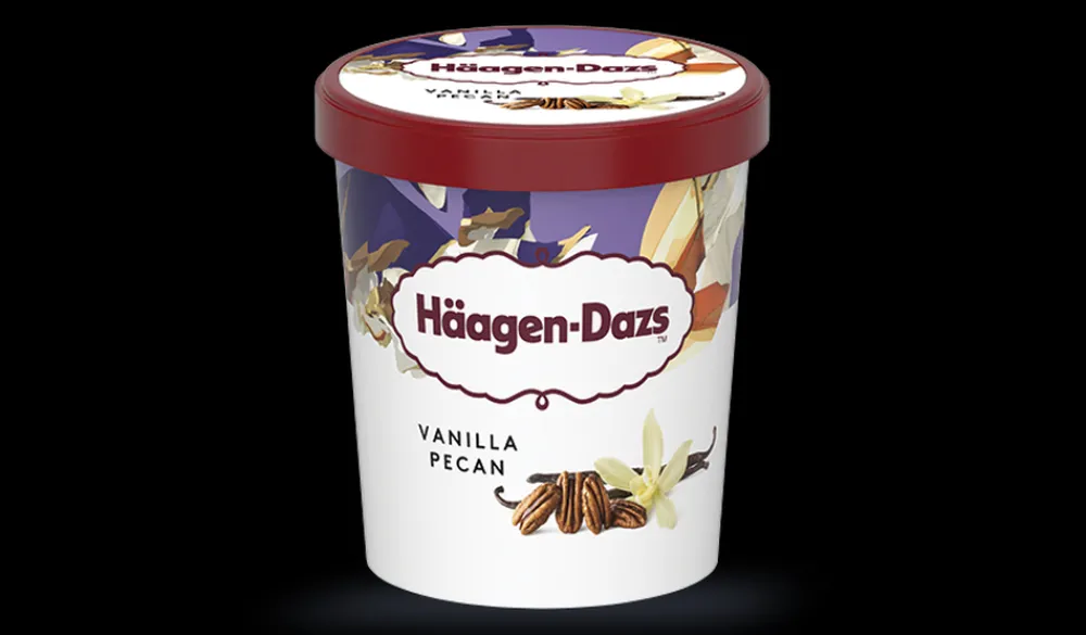 Picard Crème glacée Vanilla pécan* Pots De Glace|Vanille, Caramel