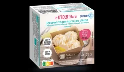 Picard Dessert façon tarte au citron,biscuit moelleux* Gamme Plus D'Équilibre|Réduit En Sucres