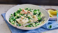 Picard Dos de colin d’Alaska au citron et au basilic, risotto verde* Gamme Plus D'Équilibre|Produits Nutri-Score A