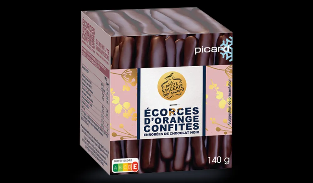 Picard Ecorces d'orange confites enrobées de chocolat* Confiseries