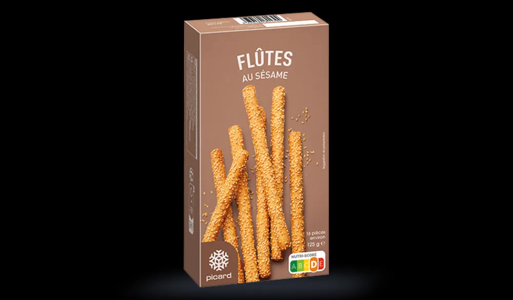 Picard Flûtes au sésame* Gâteaux Apéritif