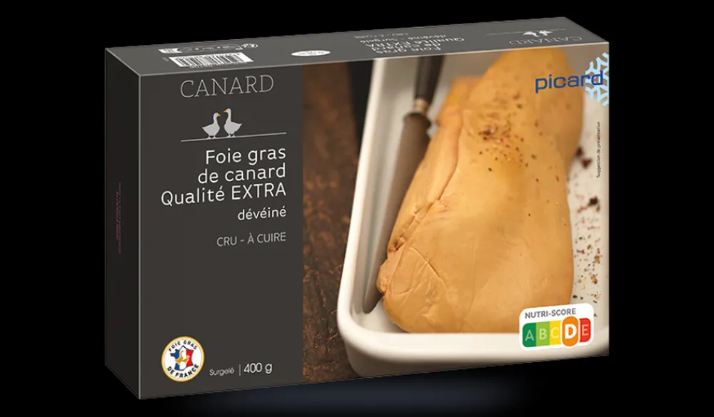 Picard Foie gras cru de canard, France, qualité extra* Foies Gras|Entrées Foie Gras
