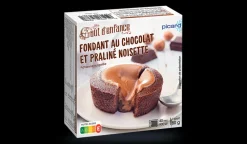 Picard Fondant au chocolat et praliné noisette, 1 part* Cakes, Moelleux|Pâtisseries Individuelles