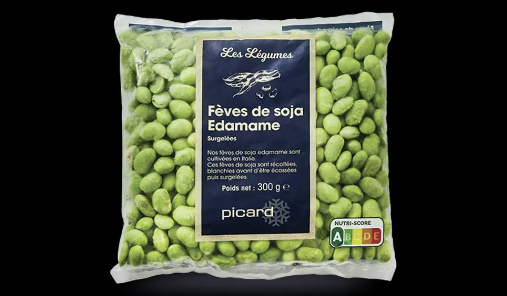 Picard Fèves de soja edamame, Italie* Sans Sel Ajouté|Légumineuses