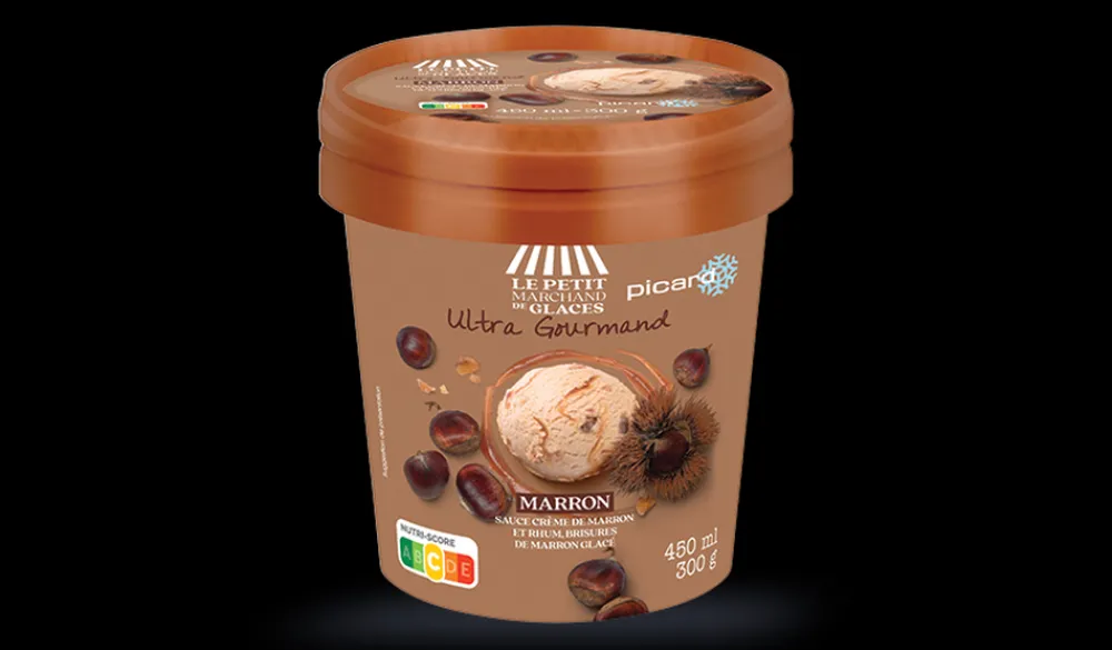 Picard Glace marron* Pots De Glace|Crèmes Glacées