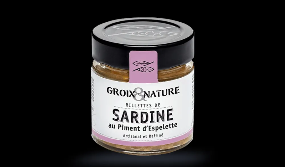 Picard Groix et Nature Rillettes de Sardine au Piment d'Espelette* Épicerie Fine