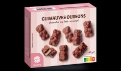 Picard Guimauves oursons choc lait caramel* Confiseries