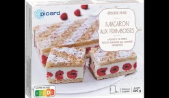 Picard Macaron aux framboises* Desserts Pâtissiers