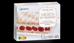 Picard Macaron aux framboises* Desserts Pâtissiers