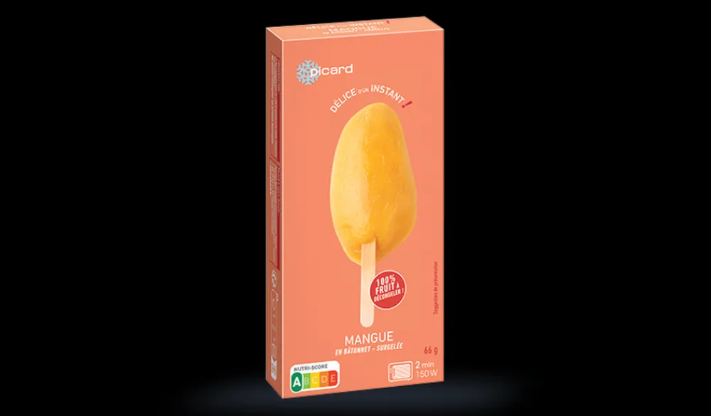 Picard Mangue en bâtonnet, Philippines* Produits Nutri-Score A|Fruits Exotiques