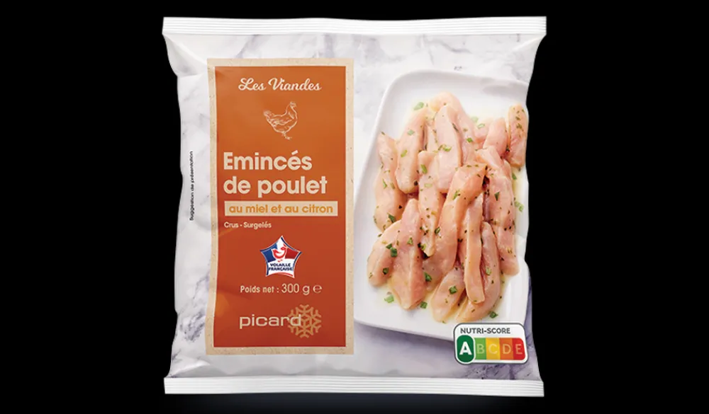 Picard Émincés de poulet au miel et au citron* Volailles Cuisinées|Poulet Et Dinde