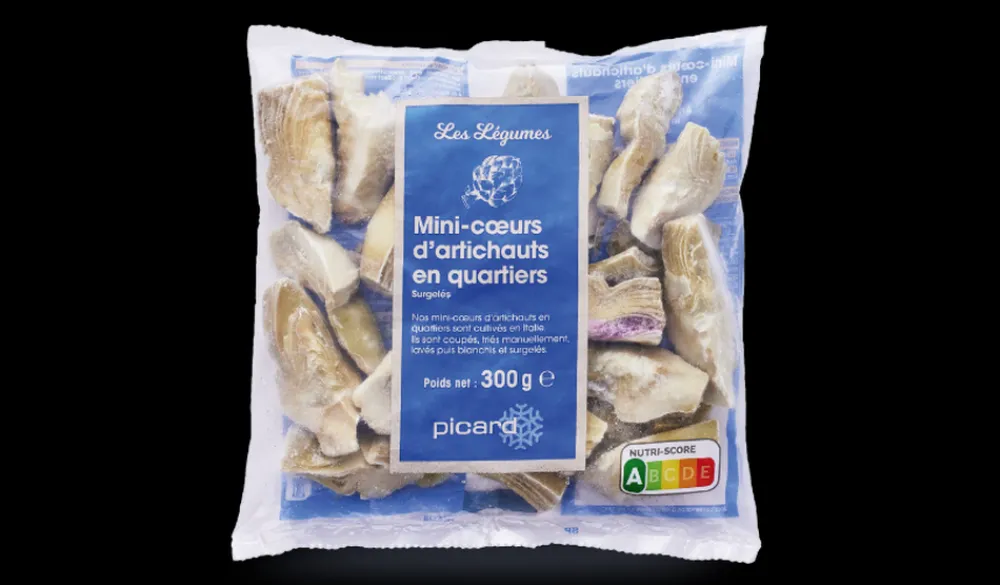 Picard Mini-coeurs d'artichauts en quartiers, Italie* Asperges, Artichauts, Avocat