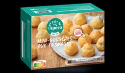 Picard Mini-gougères au fromage, 30 pièces environ* Apéritifs Chauds
