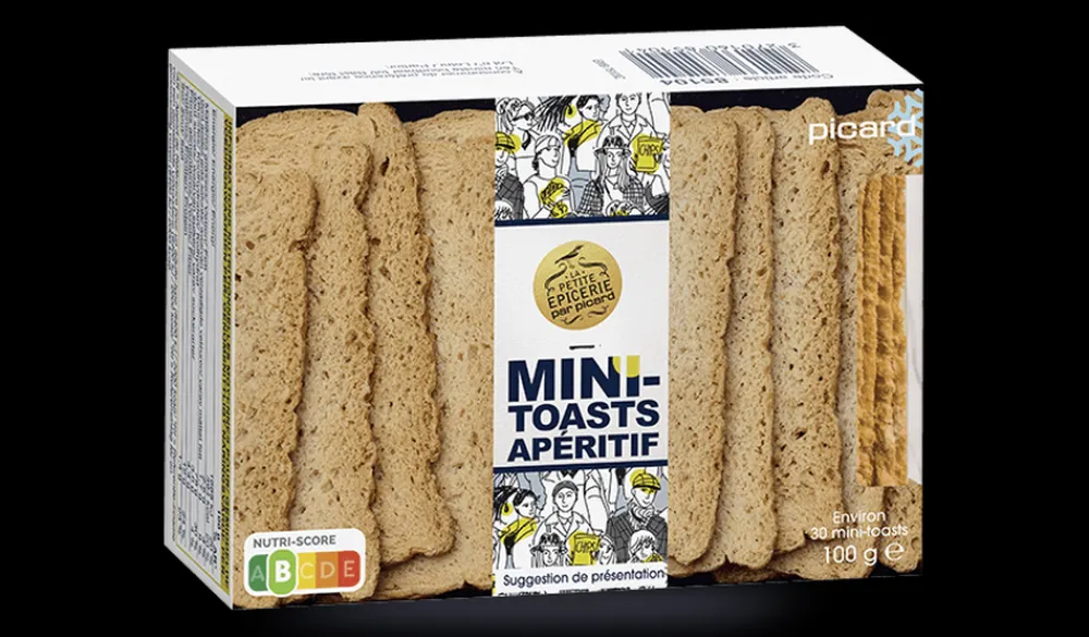 Picard Mini-toast apéritif* Gâteaux Apéritif