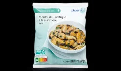Picard Moules du Pacifique ASC marinière élevées Chili* Produits Nutri-Score A|Fruits De Mer Bio Et Labellisés