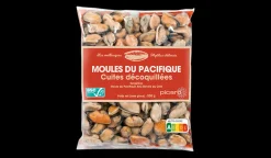 Picard Moules du Pacifique cuites décoquillées ASC, Chili* Produits Nutri-Score A|Fruits De Mer Bio Et Labellisés