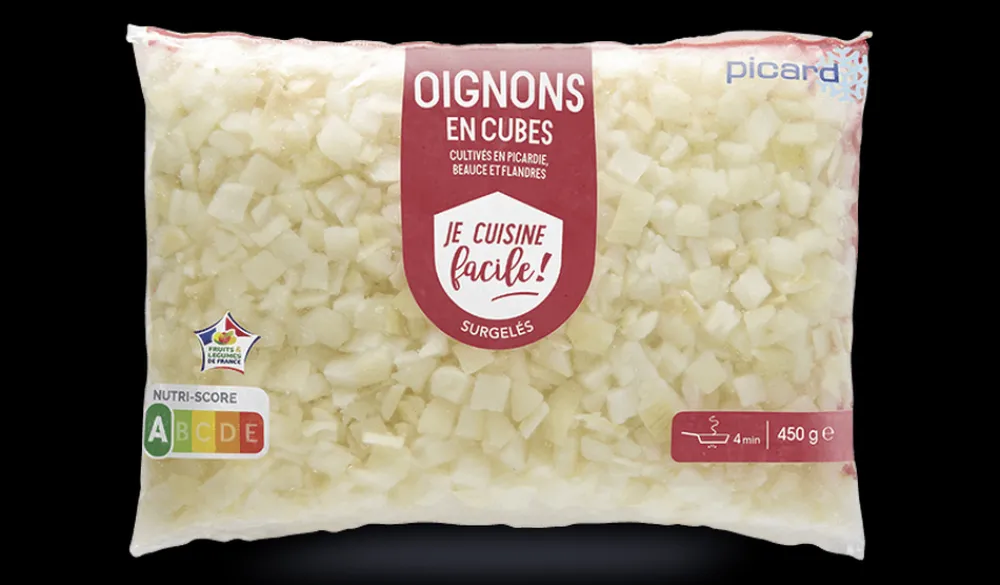 Picard Oignons en cubes* Produits Nutri-Score A|Aides Culinaires