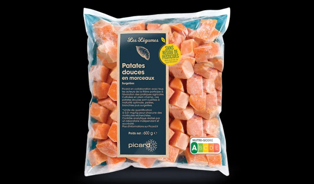 Picard Patate douce en morceaux sans résidu de pesticides* Pommes De Terre, Frites|Légumes Du Soleil