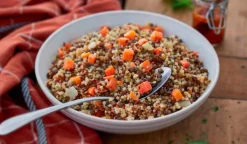 Picard Perles de blé et lentilles vertes cuisinées* Céréales