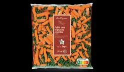 Picard Petits pois doux extra-fins et jeunes carottes, France*Enfant Produits Nutri-Score A|Légumes Enfants