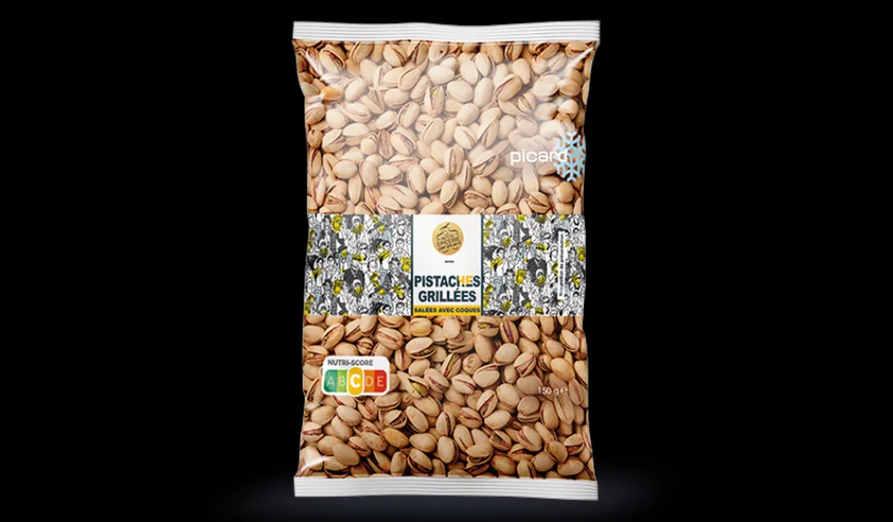 Picard Pistaches grillées salées avec coques* Gâteaux Apéritif