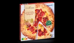 Picard Pizza 3 fromages salami sauce barbecue* Pizzas Créatives