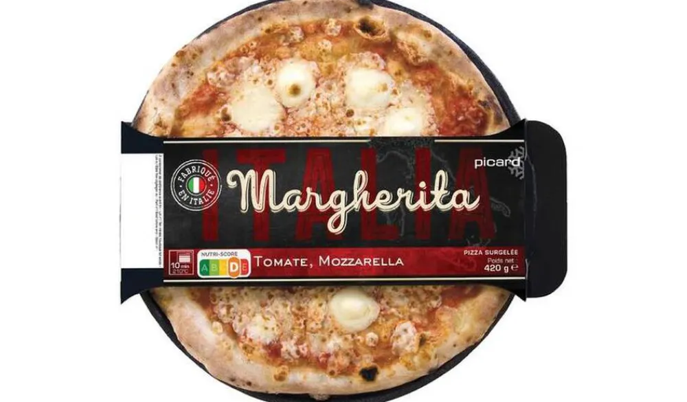 Picard Pizza margherita Italia tomate, mozzarella* Pizzas Traditionnelles|À Partager