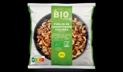 Picard Poêlée de champignons cuisinés bio* Produits Nutri-Score A|Vegan