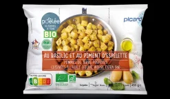 Picard Poêlée de pommes de terre bio au basilic et au piment d’Espelette, France* Produits Nutri-Score B|Pommes De Terre, Frites