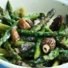 Picard Poêlée pointes asperges vertes, cèpes et morilles* Produits Nutri-Score A|Végétarien