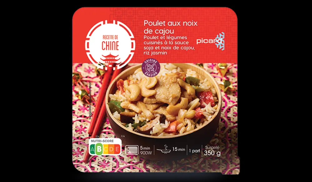 Picard Poulet aux noix de cajou Cuisine Evasion* 1 Part|Plats Cuisinés