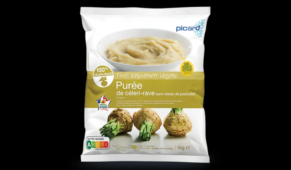Picard Purée de céleri rave sans résidu de pesticides* Purées