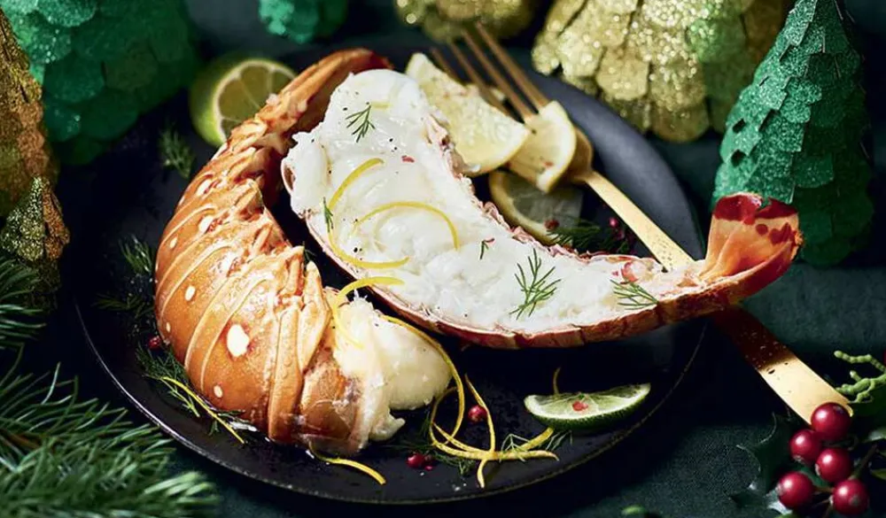 Picard Queues langouste blanche, Caraïbes, crues, 3 à 4 p* Produits Nutri-Score A|Sans Sel Ajouté