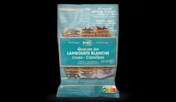 Picard Queues langouste blanche, Caraïbes, crues, 3 à 4 p* Produits Nutri-Score A|Sans Sel Ajouté