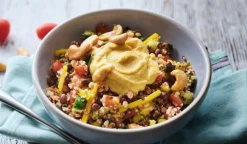 Picard Salade duo de quinoa haricot azuki, houmous* Vegan|Entrées Individuelles