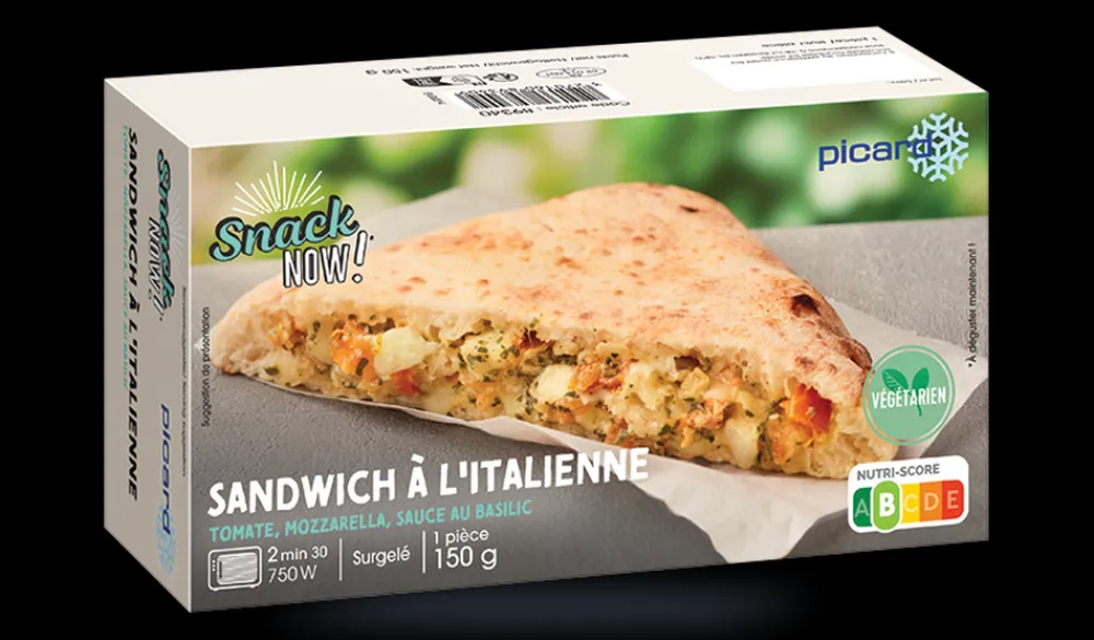 Picard Sandwich à l'italienne* Plats Cuisinés Végétariens