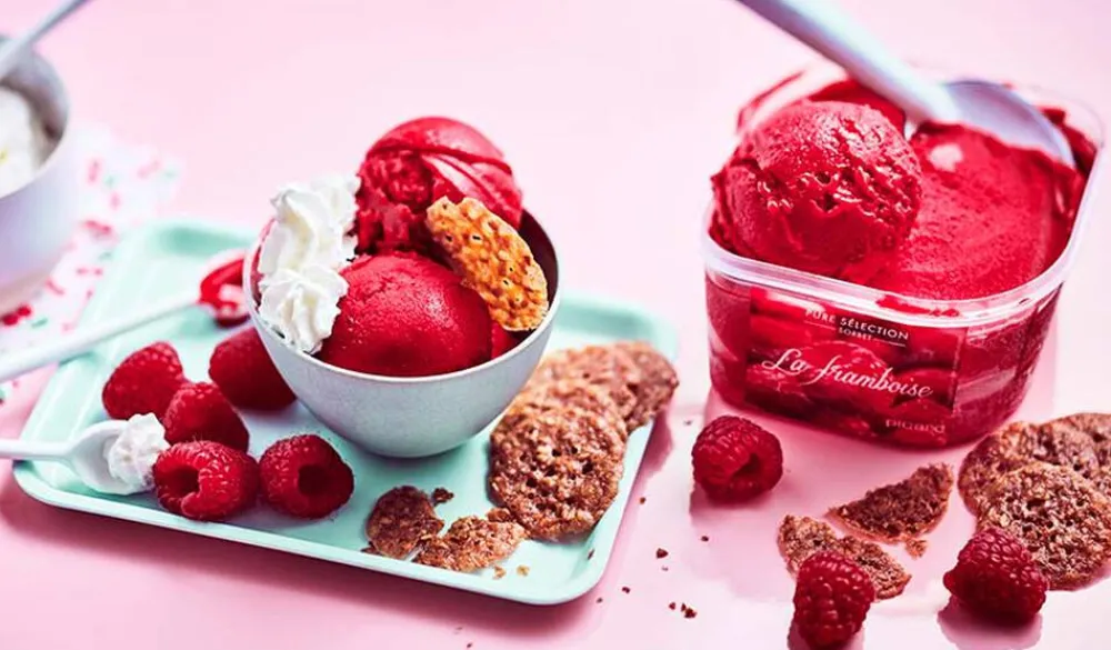 Picard Sorbet La framboise* Sorbets