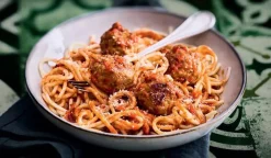 Picard Spaghetti e polpette, pâtes, boulettes de viande* 1 Part|Plats Cuisinés
