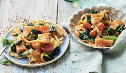 Picard Tagliatelles au saumon ASC, sauce tomatée, légumes*Enfant Produits Nutri-Score B|Plats Spécial Enfants